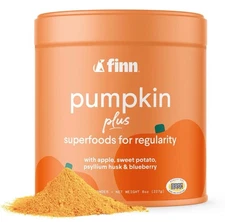 Finn Pumpkin Plus: Digestive Support Fiber-Rich Topper for Dogs - BB: 10/31/25