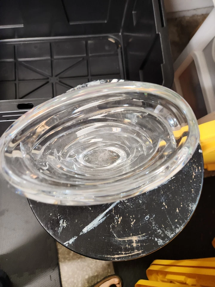 Lenox 全铅水晶 Ovations 潮汐 8.5 英寸椭圆形花瓶  — 第 2/2 张图片