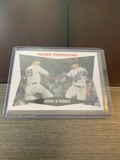 2020 Topps Archive Power Producers Aaron Judge & Gleyber Torres #60CC-JT Mint
