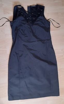 ESPRIT Kleid elegant schwarz Größe 36 knielang neu
