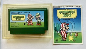 💎 Mario Open Golf, Nintendo Famicom/NES  Box Modul, Japan 1991