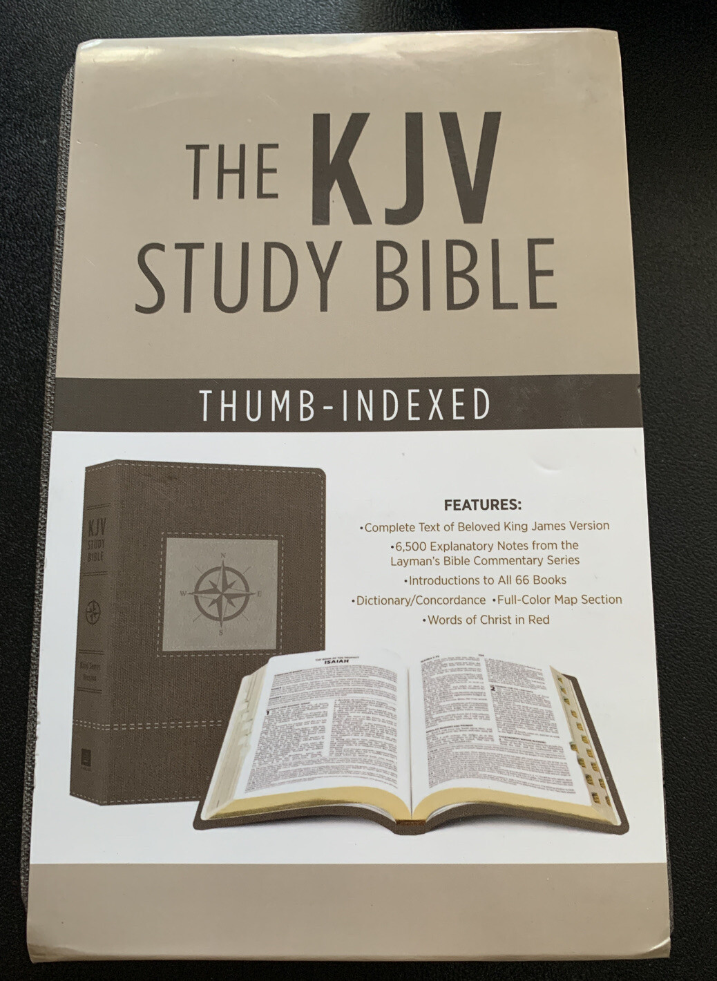 GoAnywhere KJV Study Bible (Cedar Compass) by Christopher D. Hudson