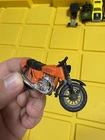 Lesney Matchbox Hondarora No.18 Motorcycle 1974 Orange Made United Kingdom A17