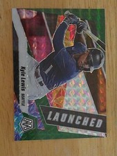 2021 Panini Mosaic #L8 Kyle Lewis LAUNCHED GREEN MOSAIC PRIZM SP