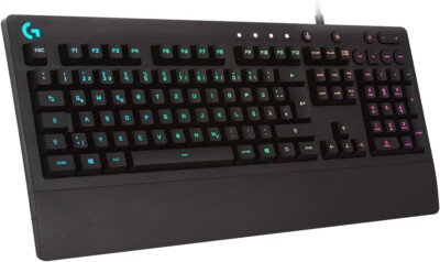 Logitech G213 Prodigy AZERTY Gaming Tastatur - Schwarz (920-008088)