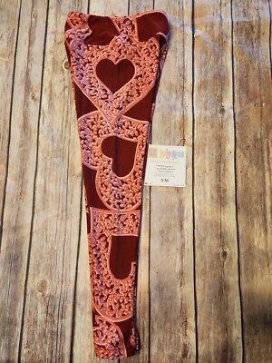LuLaRoe Valentines Kids S/M SIZE 2T-7 Hearts Leggings! New