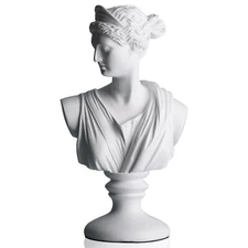 DOVDOV Greek Goddess Statue, Venus Plaster Statue Sculpture, Greek Mythology ...
