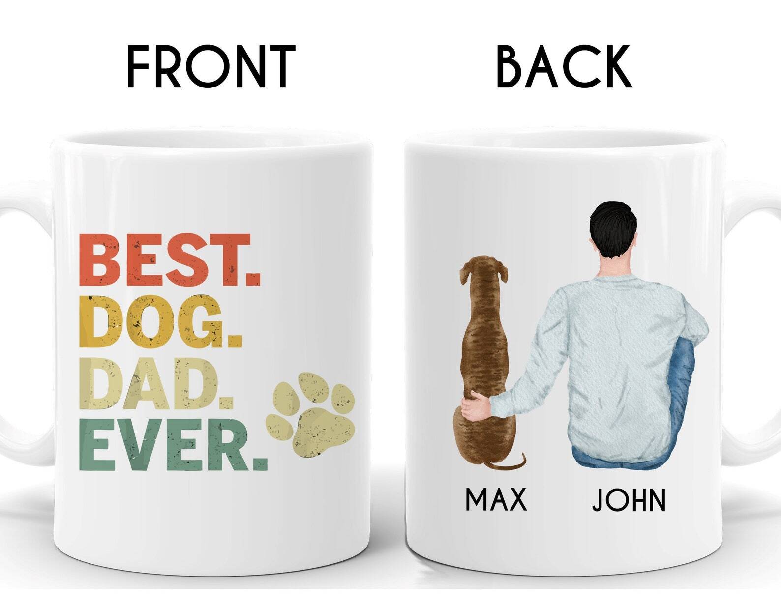 Personalized Greyhound Mug Greyhound Dad Mug Greyhound Lover Mug Greyhound Dad