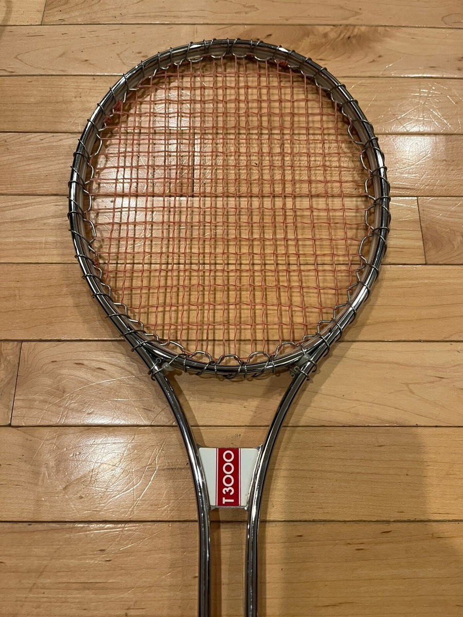 ウィルソン T3000 ヴィンテージ スチールラケット (希少モデル) VINTAGE WILSON T3000 TENNIS RACQUET | eBay