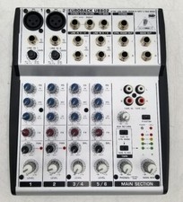 Behringer Eurorack UB802 Ultra-Low Noise 8 Input 2 BUS Mixer