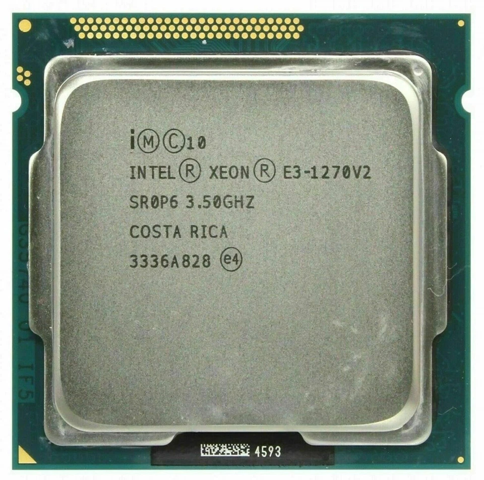 Intel Xeon E3-1270 V2 3.5 GHz Quad-Core SR0P6 8M 5 GT/s LGA 1155 CPU Processor - Image 2 of 4