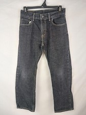 Levi's Pants Youth Size 14 Straight Blue Dark Denim Jeans 505 27X27 Casual