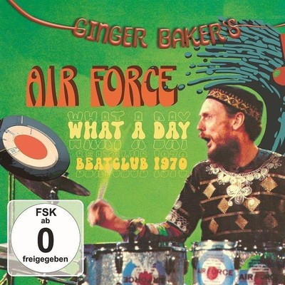 Ginger Baker's Air Force - What A Day (Beatclub 1970) (Cd+Dvd) ... (Audio Cd)
