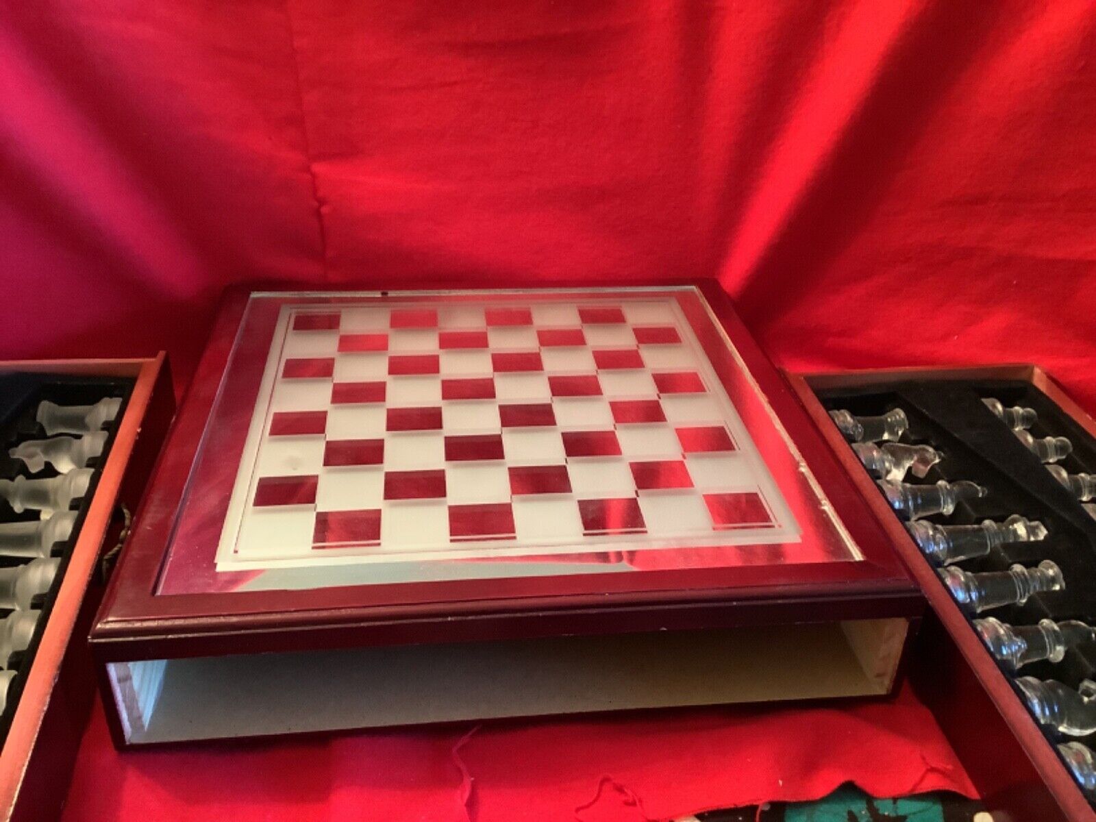 Glass Chess Board