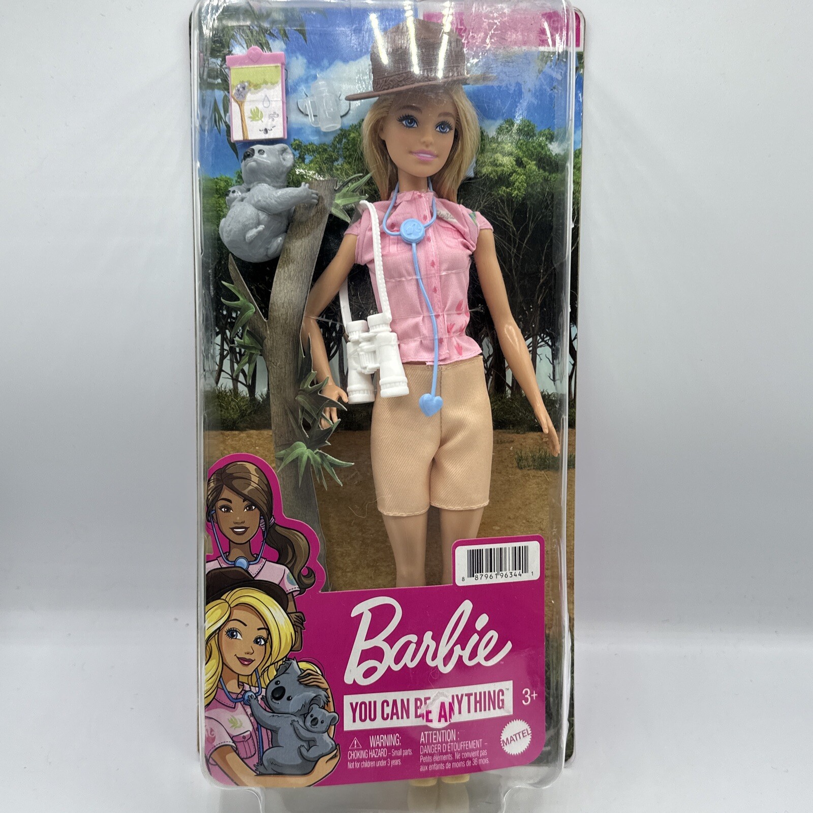 Barbie You Can Be Anything Zoologist Doll & Accessories, Koala