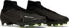 NEW Zoom Superfly 9 Elite FG Men's Size 7 Black/DK Smoke Grey DJ4977-001