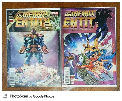 Infinity Entity # 2 & 3 Comic Lot Marvel 2016 