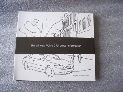 The all new Volvo C70 Press information (inkl. Presse CD)