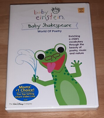 Baby Einstein: Baby Shakespeare - World of Poetry (DVD, BRAND NEW) Vocabulary