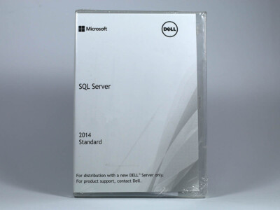 SQL-Server 2014 Standard 4-Core-License, Vollversion (Dell), englisch - neu