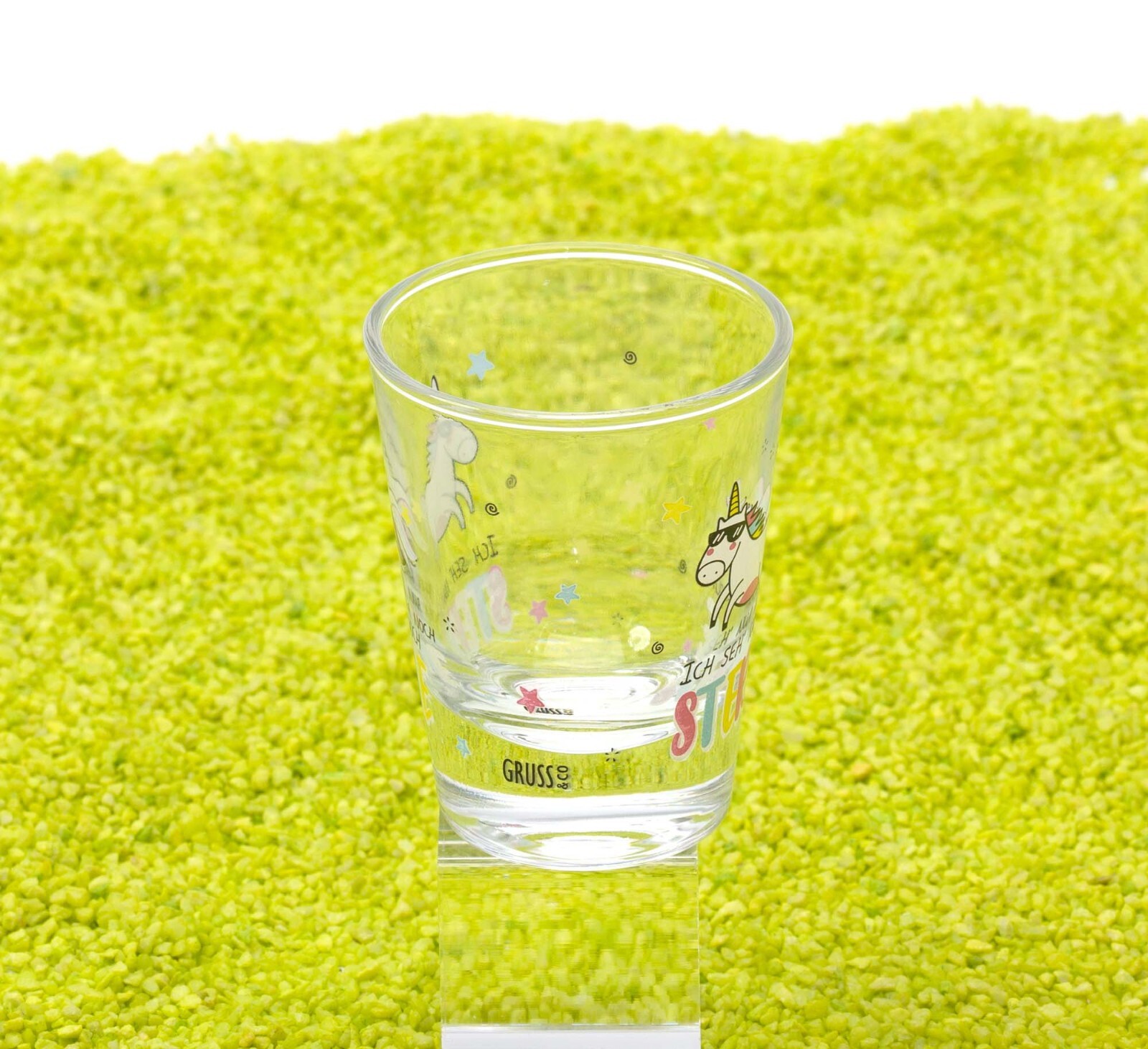 sheepworld Schnapsglas Shotglas Sterne (Einhorn) 6cl