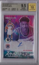 RUI HACHIMURA 2019-20 Hoops Premium Stock Rookie Ink Flash Auto RC BGS 9.5/10