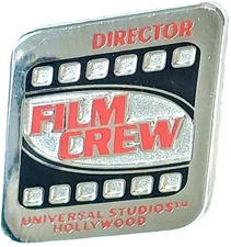 Director Film Crew Universal Studios Hollywood Lapel Pin