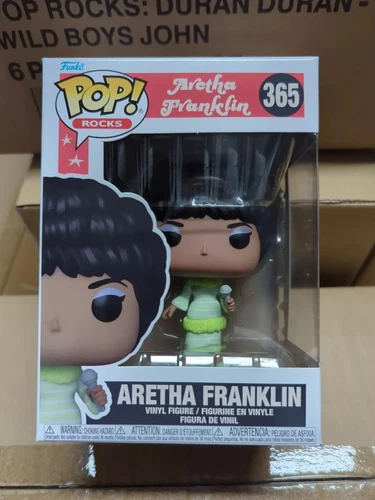 FUNKO POP! ROCKS ARETHA FRANKLIN IN GREEN DRESS POP FIGURE