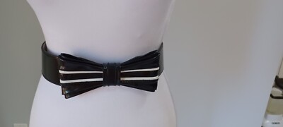 White House Black Market Black + White Belt — Size S (NWT) White House Black Market One Size Belts for Women for sale  main image 4