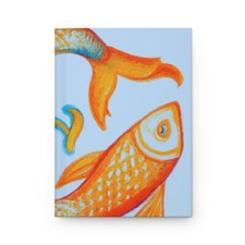 Pisces Hard Cover Journaling Notebook