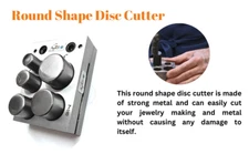 Jewelry Tool Disc Cutter 5ps Punch Size1/2",5/8",3/4",7/8",1"Tool For Metalwork