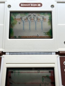 NINTENDO GAME & WATCH DONKEY KONG II 2 MULTI SCREEN JR-55 RETRO CONS (MVP032708)