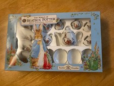Beatrix Potter mini porcelain tea service set