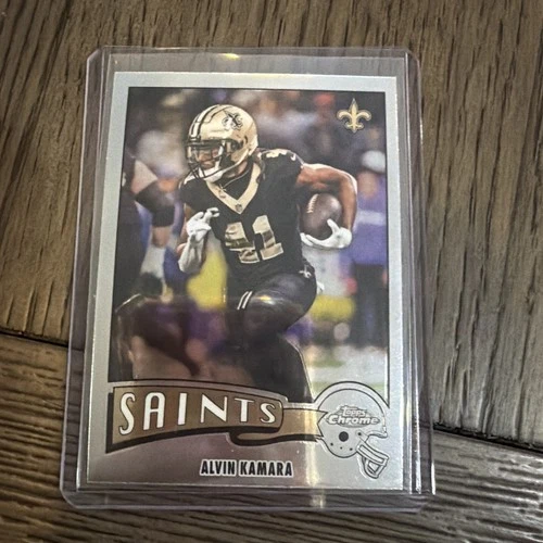 2025 Topps Chrome Alvin Kamara Base (RAW)