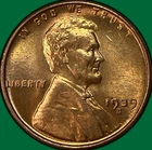 1939-D Lincoln Wheat Cent Brilliant Uncirculated BU Coin #39474