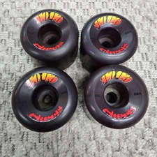 Custom Dyed Reissue G&S YOYO Skateboard Wheels DEEP PLUM Dogtown Sims Kryptonics