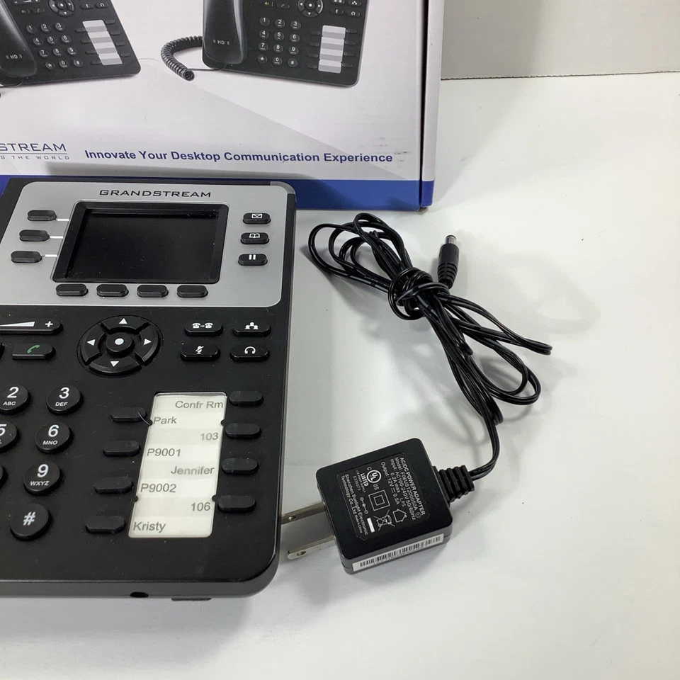 Solo cable de caja telefónica IP empresarial Grandstream GXP2130 Foto 4 de 4