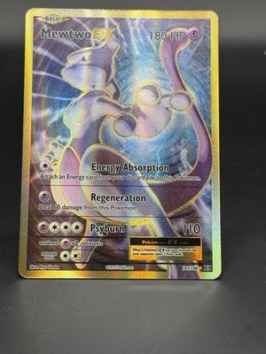 Mewtwo EX 103/108 Full Art Ultra Rare XY Evolutions Near Mint Pokémon Card NM