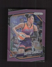 2025 Panini Prizm WNBA #4 Satou Sabally Purple Prizms #/149