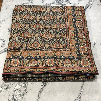 Chaps Home Queen Comforter Cotton Shell Multicolor Floral Paisley