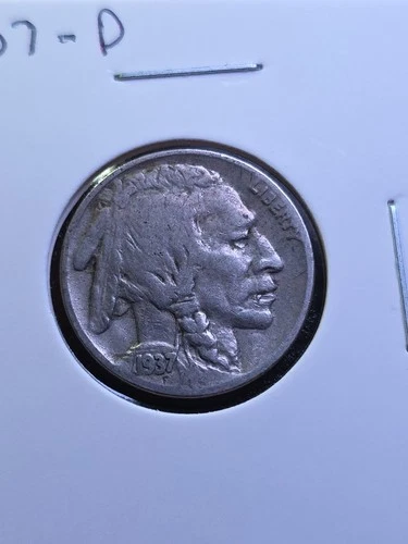 1937-D Buffalo Nickel – Denver Mint #295