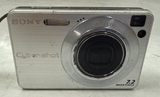 Sony Cyber-shot DSC-W120 7.2MP Digital Camera - Silver No Accessories GC-6638