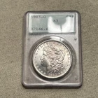 1883-O MORGAN SILVER DOLLAR~PCGS MS 63 ~BEAUTIFUL COIN~ OLD GREEN RATTLER HOLDER