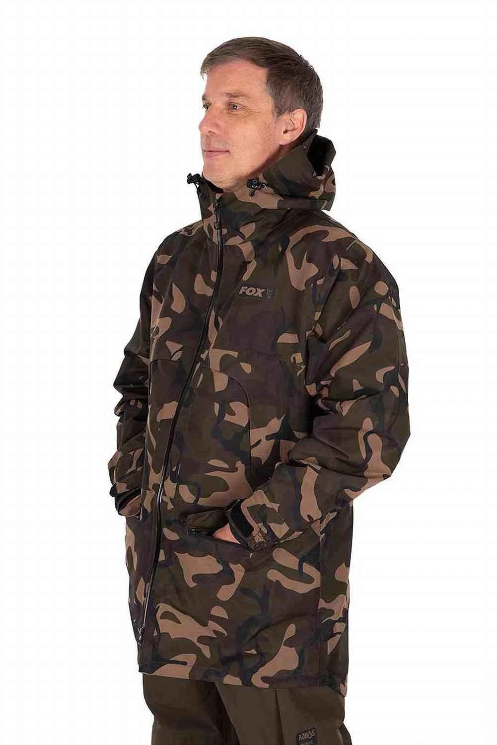 Fox RS25K CAMO 3/4 Waterproof Jackets - X-Large
