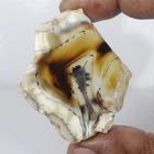 74.90Cts Beautiful Montana Agate Lapidary Crystal Rough Slab Compassion Gems