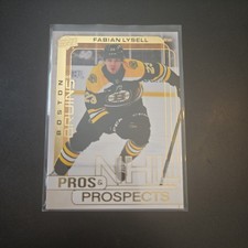 Fabian Lysell Biston Bruins 24/25 Pros and Prospects Extended Series Card