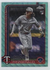 2025 Topps Chrome Update Aqua Wave Refractor /199 Ryan Fitzgerald #USC8 tw0
