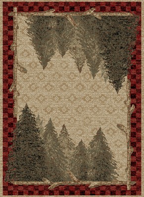 American Destinations Forest Antique 5'3''x7'3''
