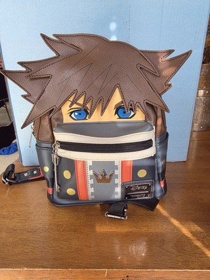 Disney Kingdom Hearts Loungefly Mini Backpack Sora