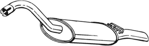 Bosal 105-017 EndschalldäMpfer FüR Audi-image